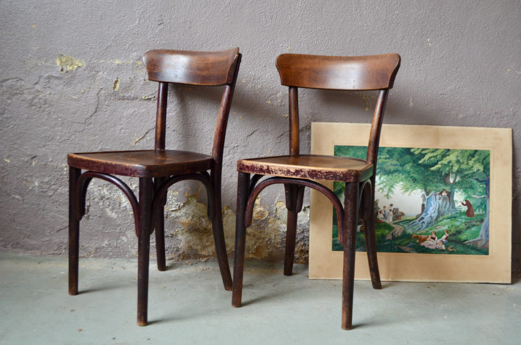 Paire de chaises bistrot Chloé Paire de chaises bistrot Chloé