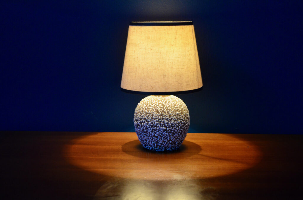 Lampe en céramique Art Déco Lampe en céramique Art Déco