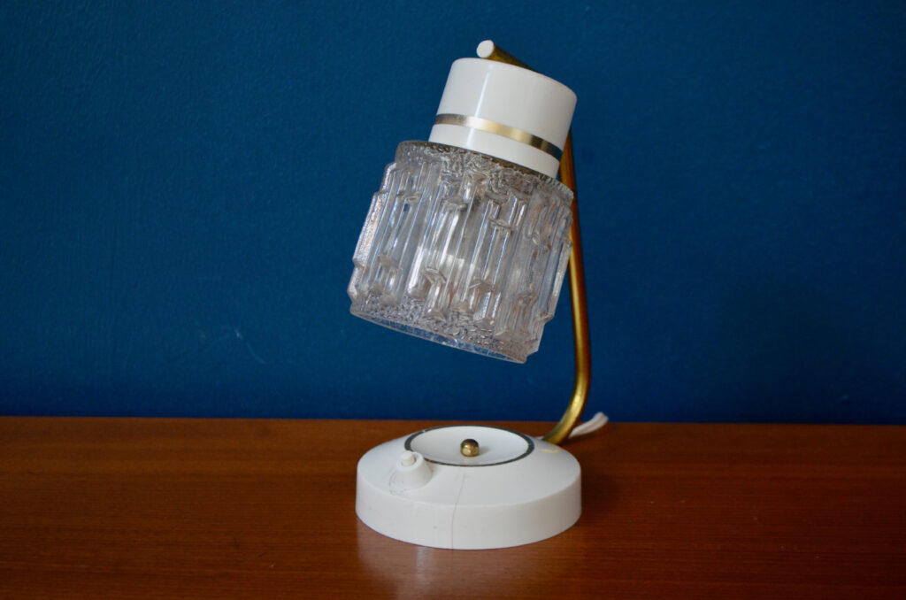 Lampe de chevet blanche Calliope Lampe de chevet blanche Calliope