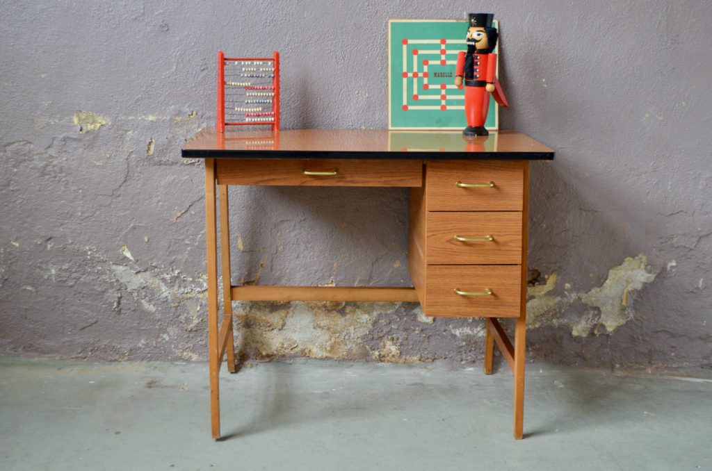 Bureau pliant Clémentin - L'atelier Belle Lurette, Rénovation de meubles  vintage