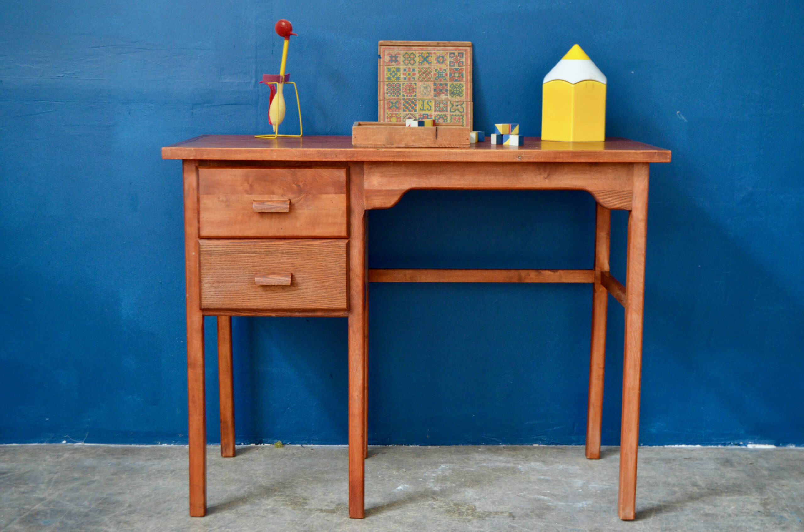 Petit bureau Hubert - L'atelier Belle Lurette, Rénovation de meubles vintage