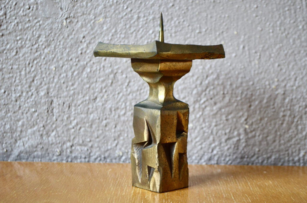 Bougeoir en bronze Weiland Basel