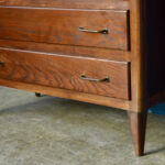 Commode pieds compas années 60 vintage rétro mobilier en bois chambre enfant