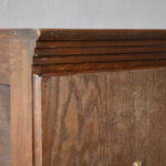 Meuble à tiroirs à casier ancien en bois administration vintage atelier colonne
