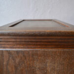 Meuble à tiroirs à casier ancien en bois administration vintage atelier colonne