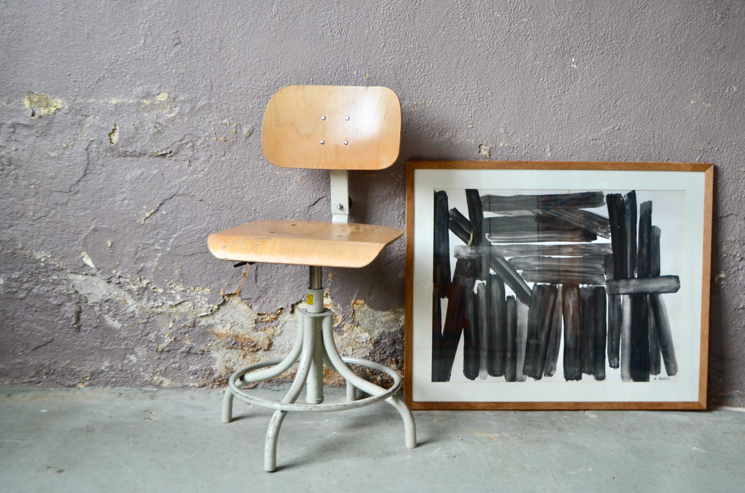 Chaise d'atelier BAO - L'atelier Belle Lurette, Rénovation de meubles  vintage