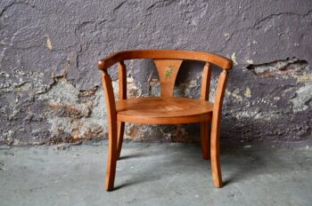 Chaise enfant Baumann vintage rétro fauteuil
