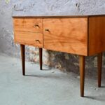 Petite enfilade sideboard vintage rétro meuble TV hifi années 60 design scandinave