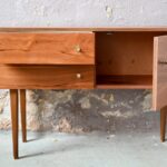 Petite enfilade sideboard vintage rétro meuble TV hifi années 60 design scandinave