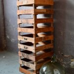 Clayettes anciennes d'atelier en bois anciennes vintage style bohème et indus usine