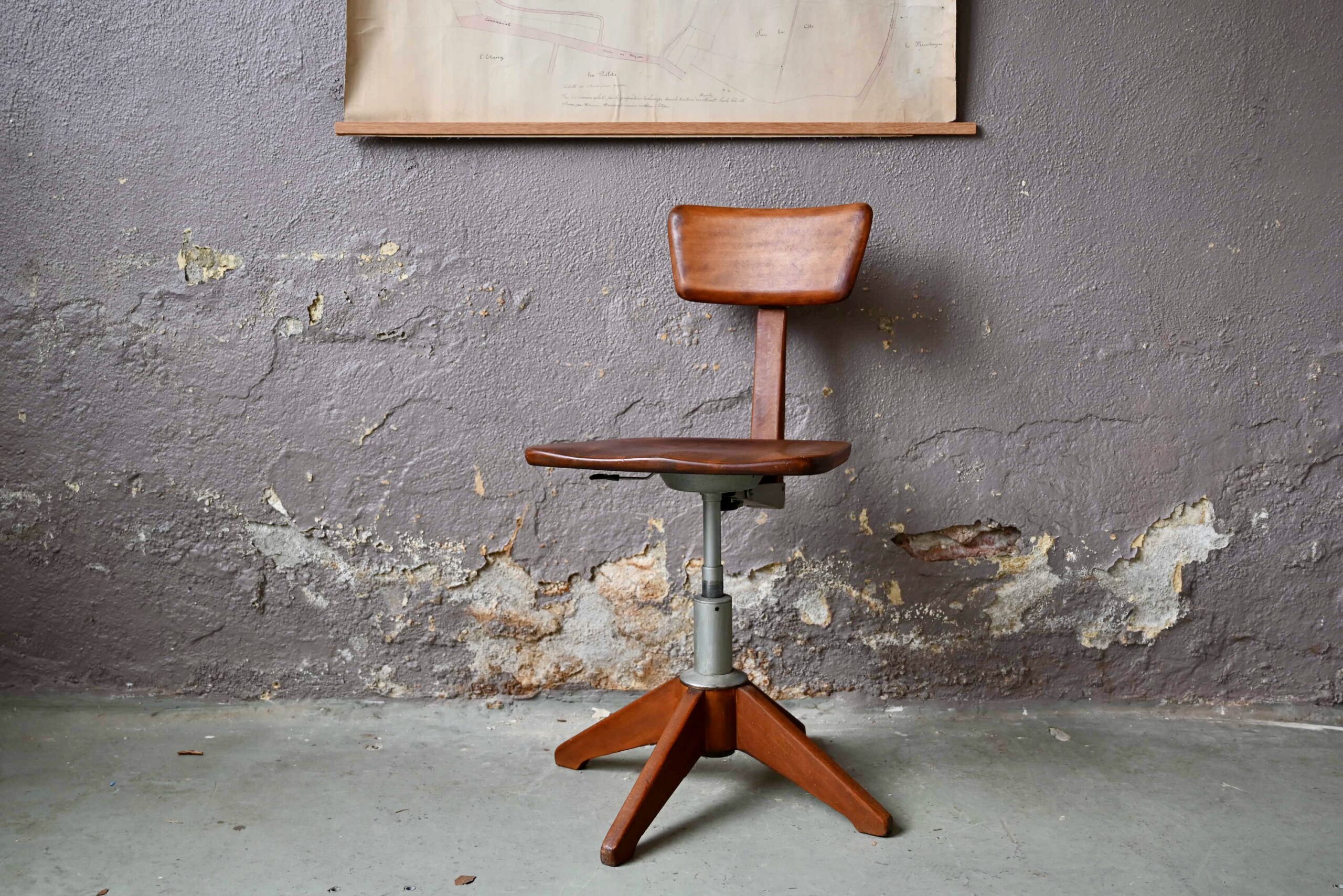 Chaise de bureau pivotante Stoll - L'atelier Belle Lurette, Rénovation de  meubles vintage