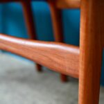 Paire de chaises scandinaves en teck Schiønning & Elgaard pour randers Møbelfabrik