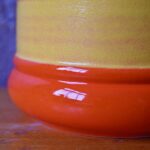 Service à Punch Schimder Zell vintage colorés orangeade ancien