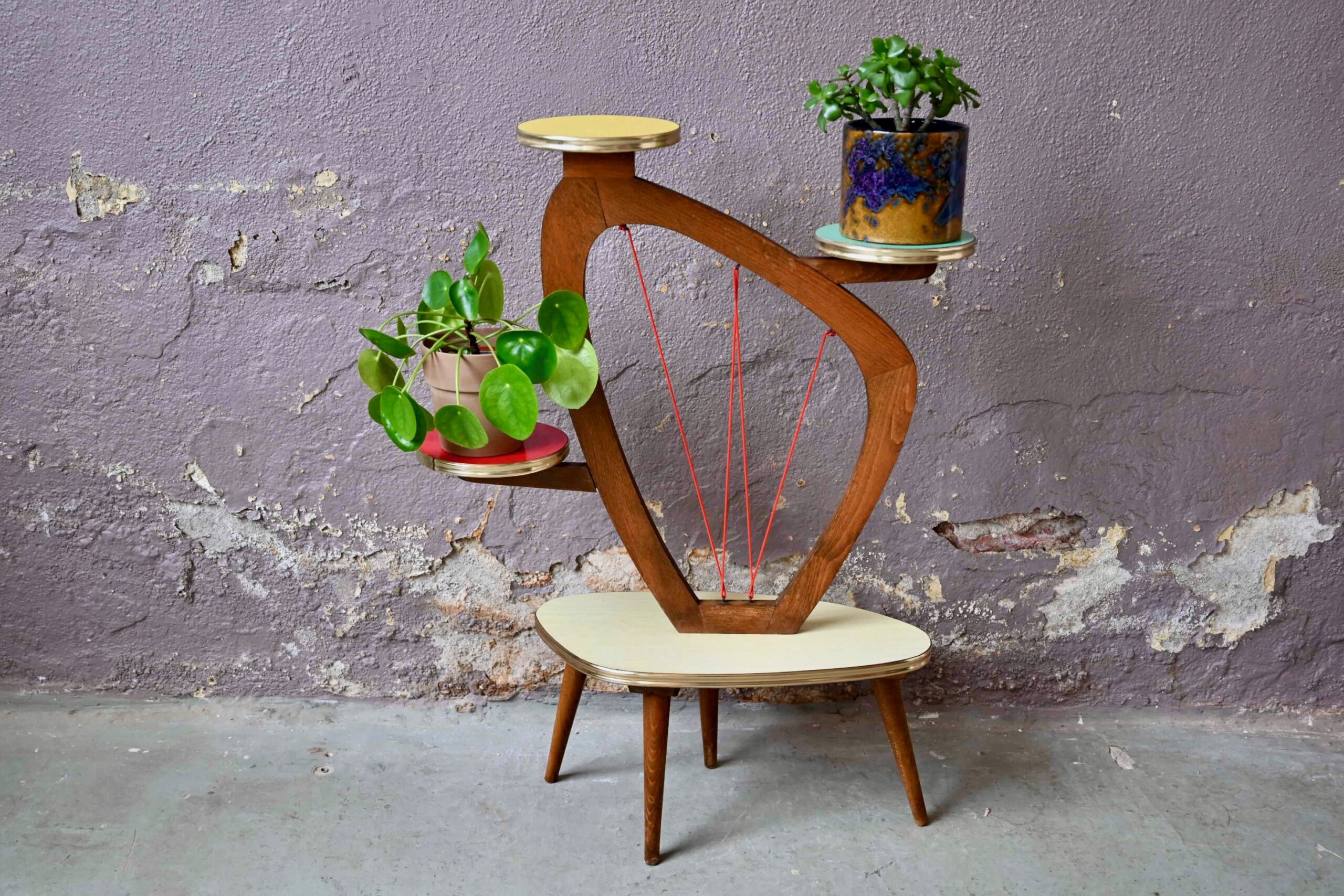 Porte-plantes Zébulon - L'atelier Belle Lurette, Rénovation de meubles  vintage
