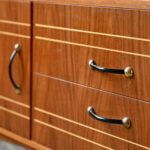 Petite enfilade sideboard vintage rétro meuble TV hifi années 60 design scandinave