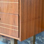 Petite enfilade sideboard vintage rétro meuble TV hifi années 60 design scandinave