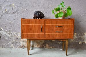 Petite enfilade sideboard vintage rétro meuble TV hifi années 60 design scandinave