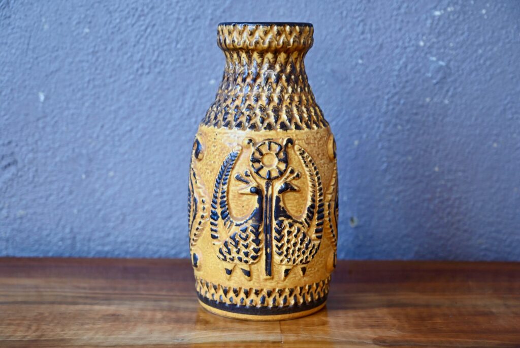 Vase aux Paons Bay Keramik Vase aux Paons Bay Keramik