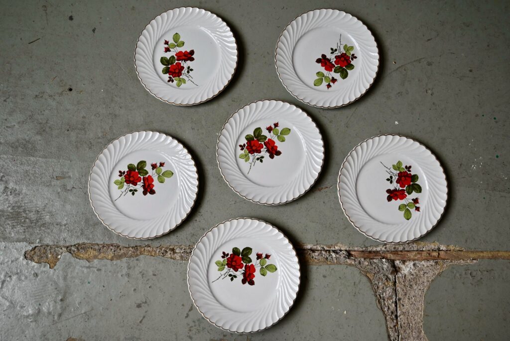 Assiettes Nathalie K&G Lunéville Assiettes Nathalie K&G Lunéville