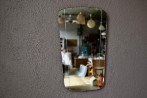 Miroir Rétroviseur mural syle vintage scandinave grand