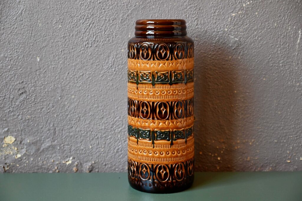 Grand vase rouleau Scheurich Grand vase rouleau Scheurich