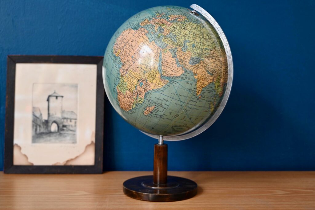 Globe terrestre Columbus Erdglobus Paul Oestergaard Globe terrestre Columbus Erdglobus Paul Oestergaard