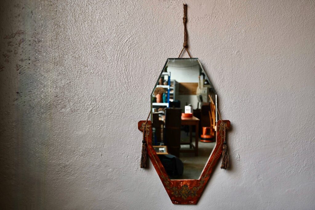 Miroir Art Déco biseauté Miroir Art Déco biseauté