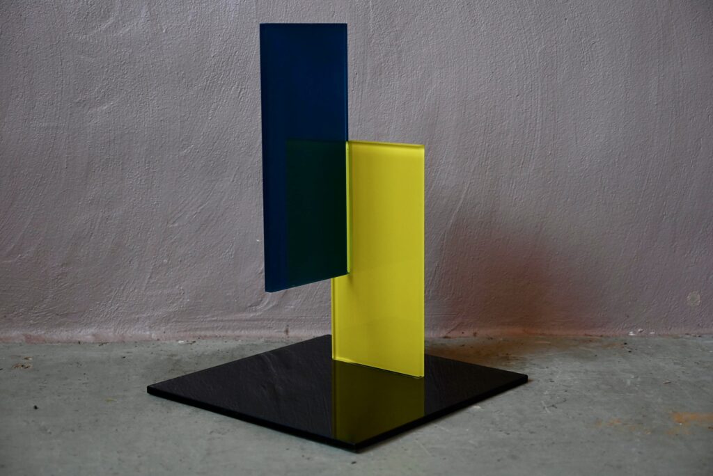 Sculpture en verre coloré Giorgia Sculpture en verre coloré Giorgia