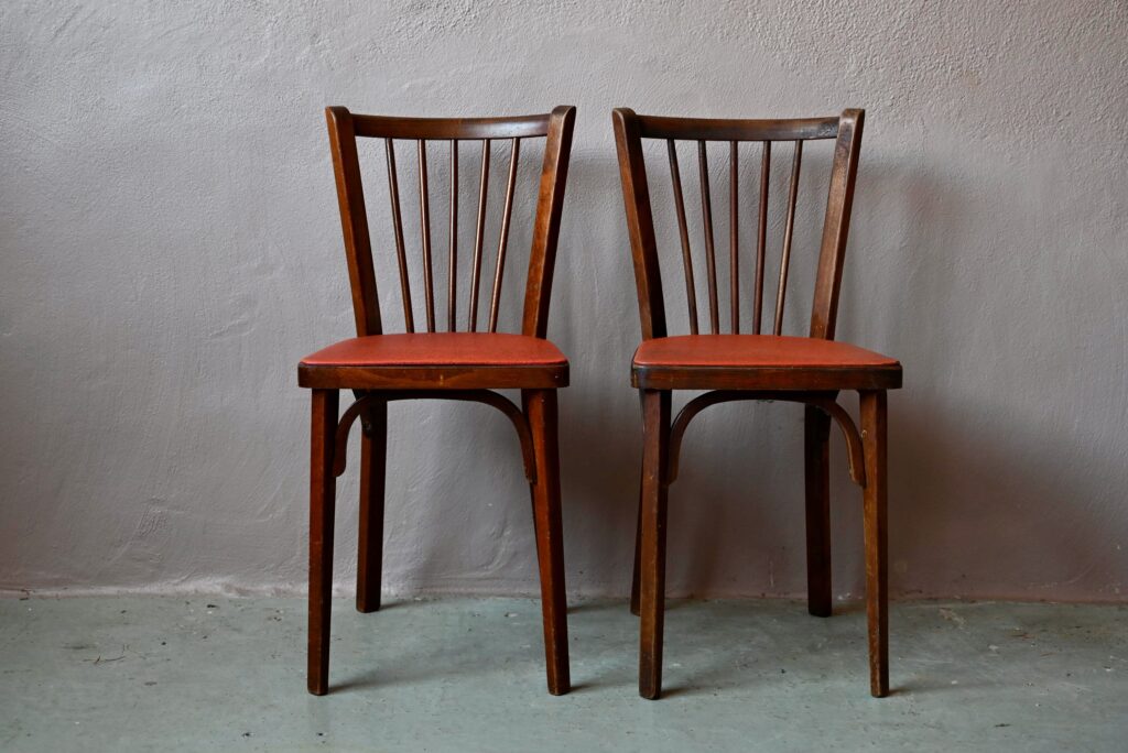 Paire de chaises Baumann Paire de chaises Baumann