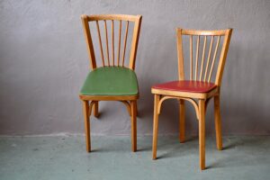 Paire de chaises Baumann Jeannette