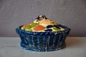 Corbeille à fruits en terre cuite, décoration murale terre cuite, jardinière terre cuite, plat en terre cuite, sculpture en terre cuite, vase terre cuite, plat soufflenheim, céramique primavera, déco primitive, décoration primitive, design primitif, grand vase primavera