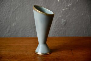 Vase soliflore Saint-Clément Blanche Letalle, vase saint clément, vase céramique signé, vase signé, vase céramique vintage, vase design, vase émail, vase en céramique, céramique saint clément, blanche letalle, Saint clément, vase midcentury, vase années 60 design, soliflore, céramique 50, céramique 50 france, céramique bohème